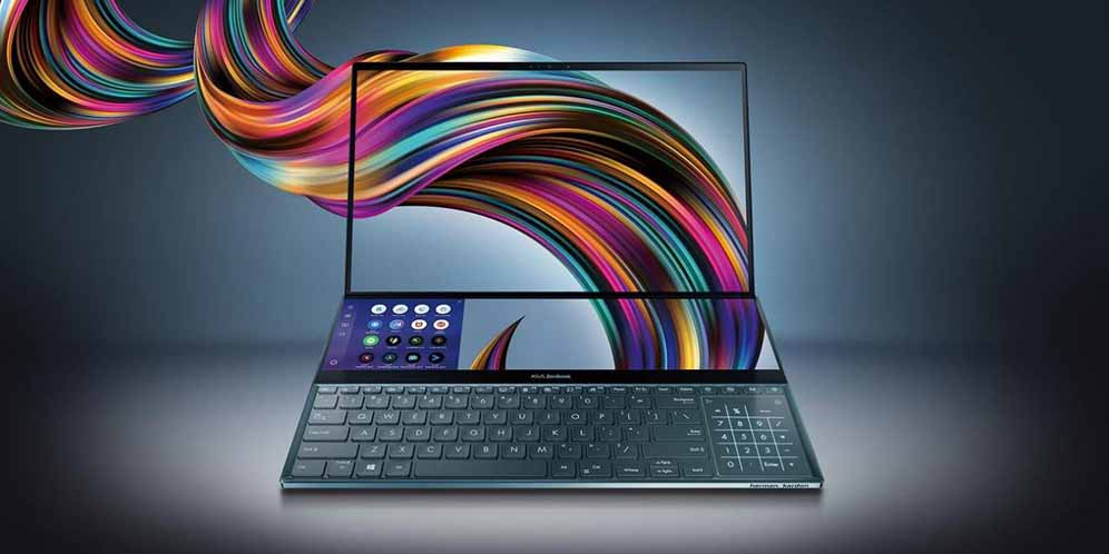 ZenBook Pro Duo, Laptop dengan Dua Layar dari Asus